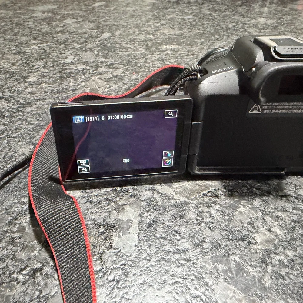 Canon EOS Digital Camera in Black
